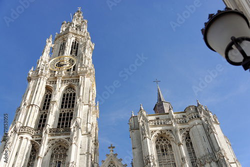 Türme der Liebfrauenkathedrale Antwerpen photo