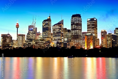 Sydney & Sunset photo