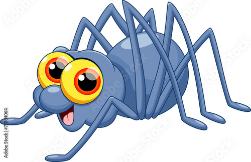 Cute spider cartoon