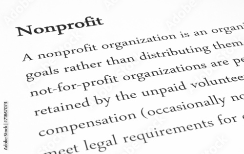 nonprofit meaning photo