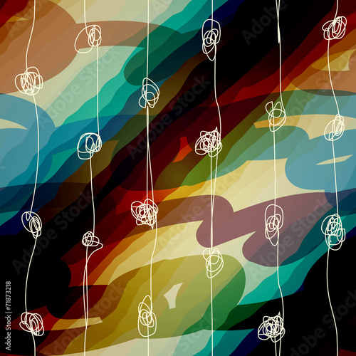 Transparency abstract waves
