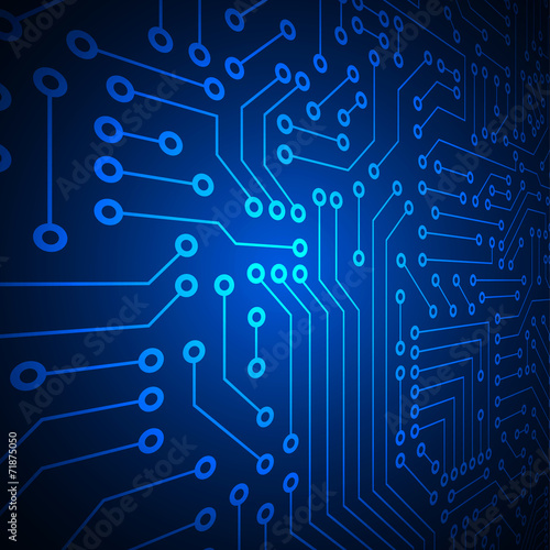 Computer circuit board.