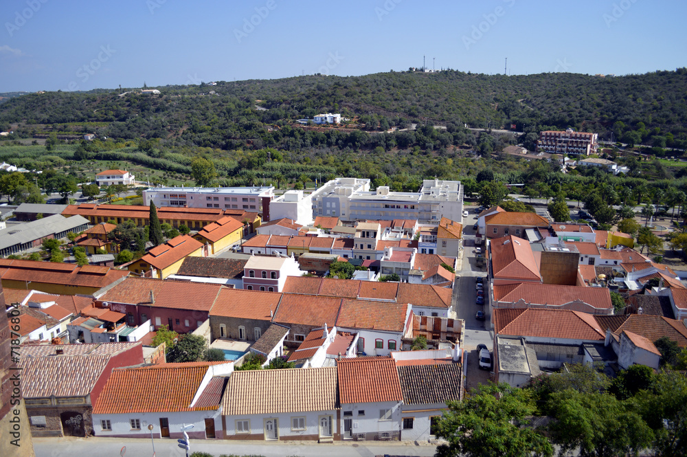Silves the old Moorish capital of Algarve in Portugal