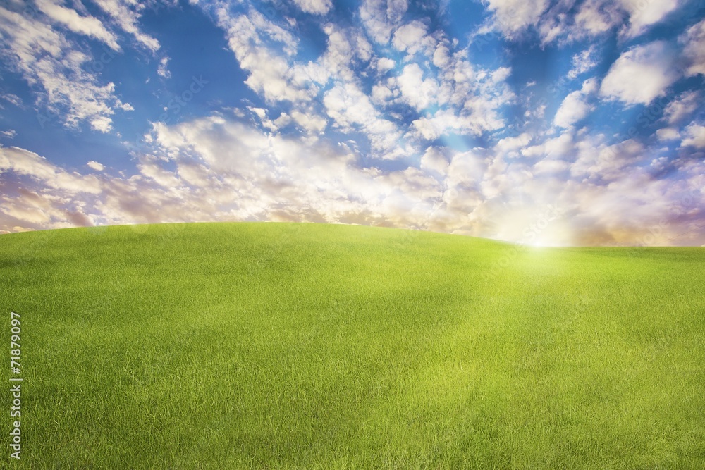 Fototapeta premium Green hills