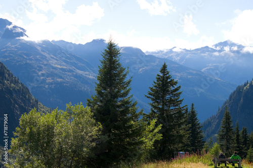 Wanderer in Tirol - Alpen © VRD