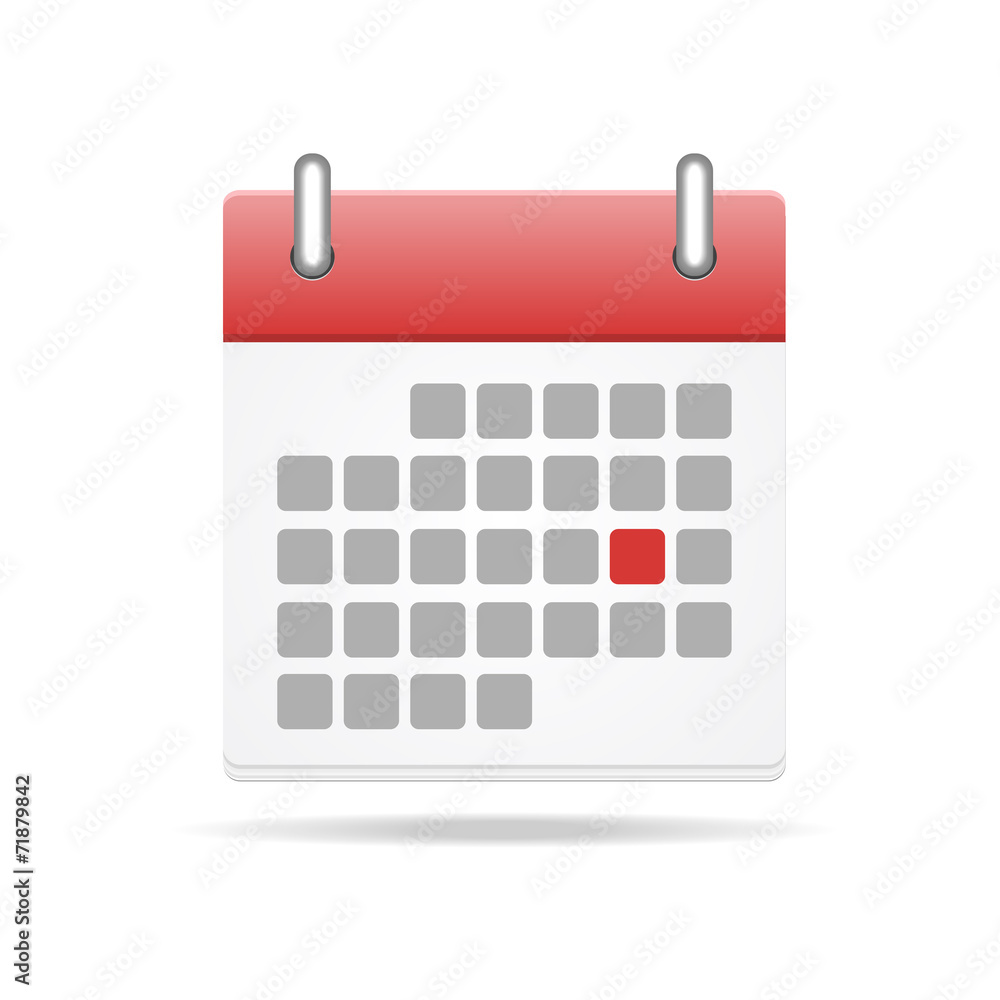 Calendar icon. Time management organization icon Calendar icon. Time management organization icon