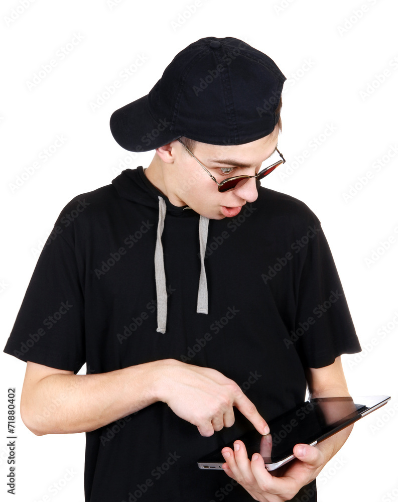 Teenager with Tablet Computer Teenager with Tablet Computer