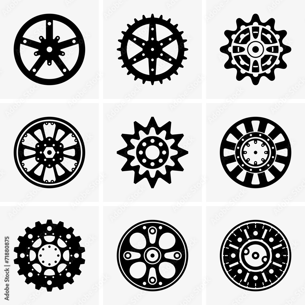 Sprocket wheels Sprocket wheels