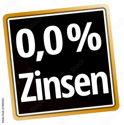 0,0 % Zinsen