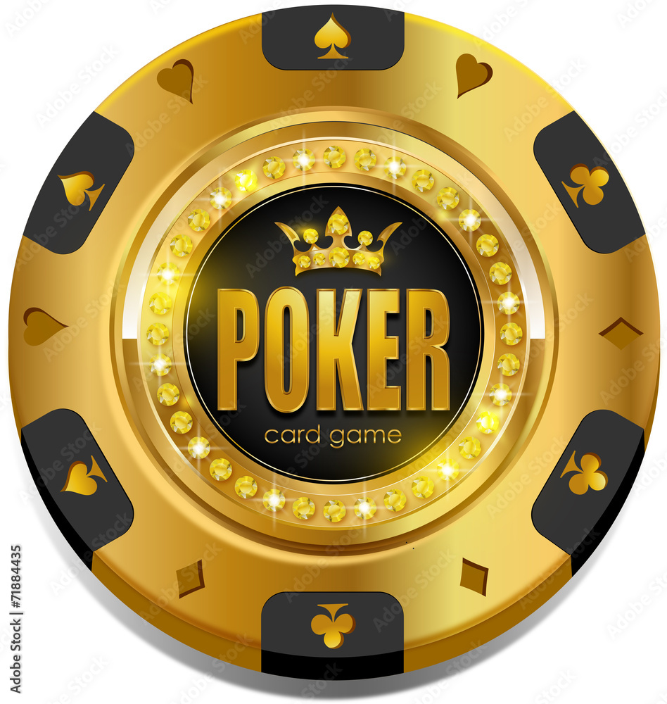 Poker chip Stock Vector Adobe Stock