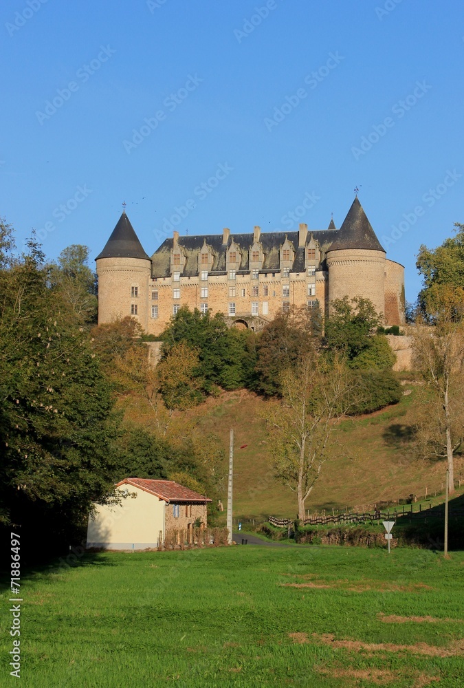 Château de Rochechouart. Château de Rochechouart.