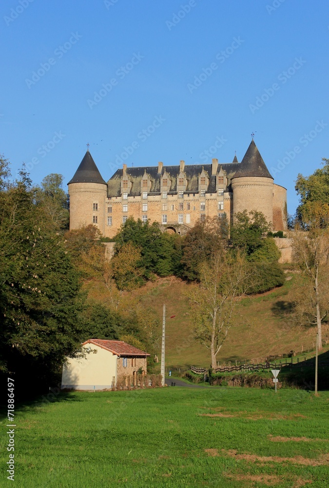 Château de Rochechouart.