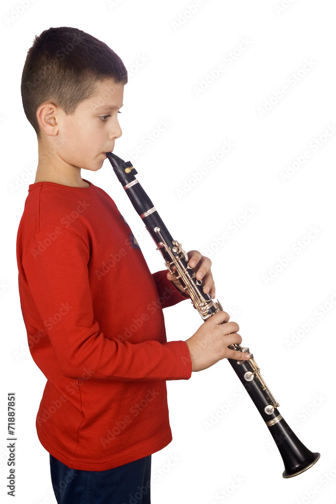 Foto de Young boy playing the do Stock Adobe Stock