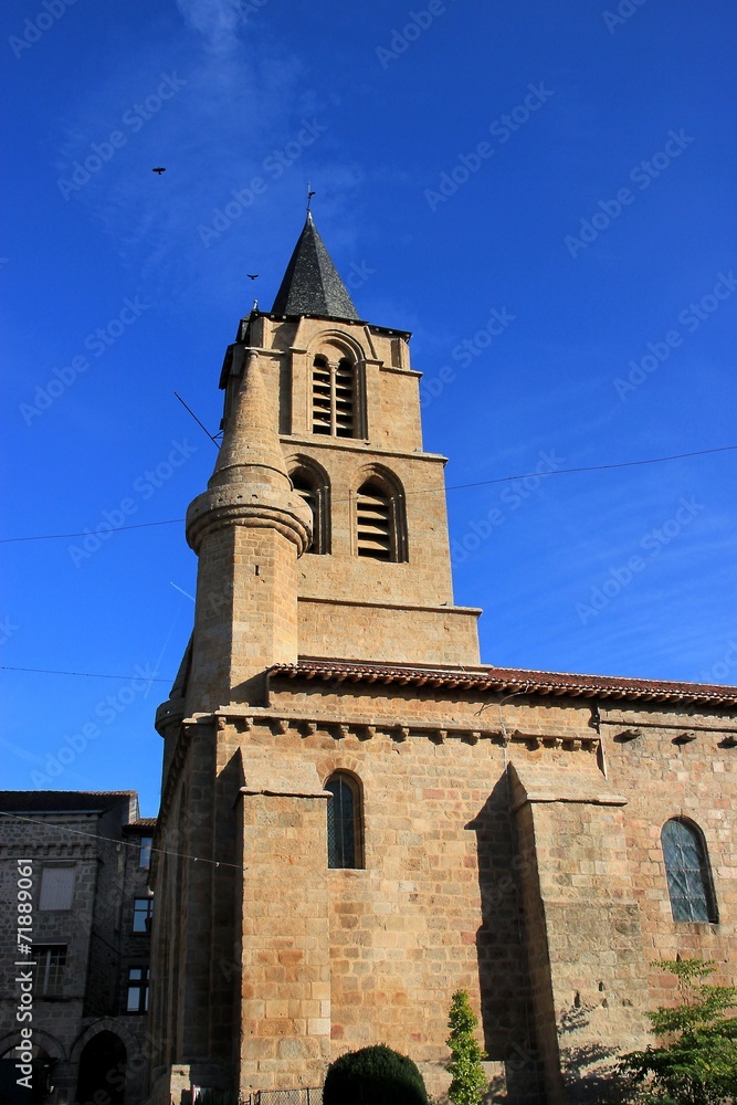 Clocher de l'église de Saint-Junien.(Haute-Vienne)