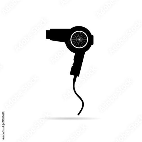 hairdryer vector illustration