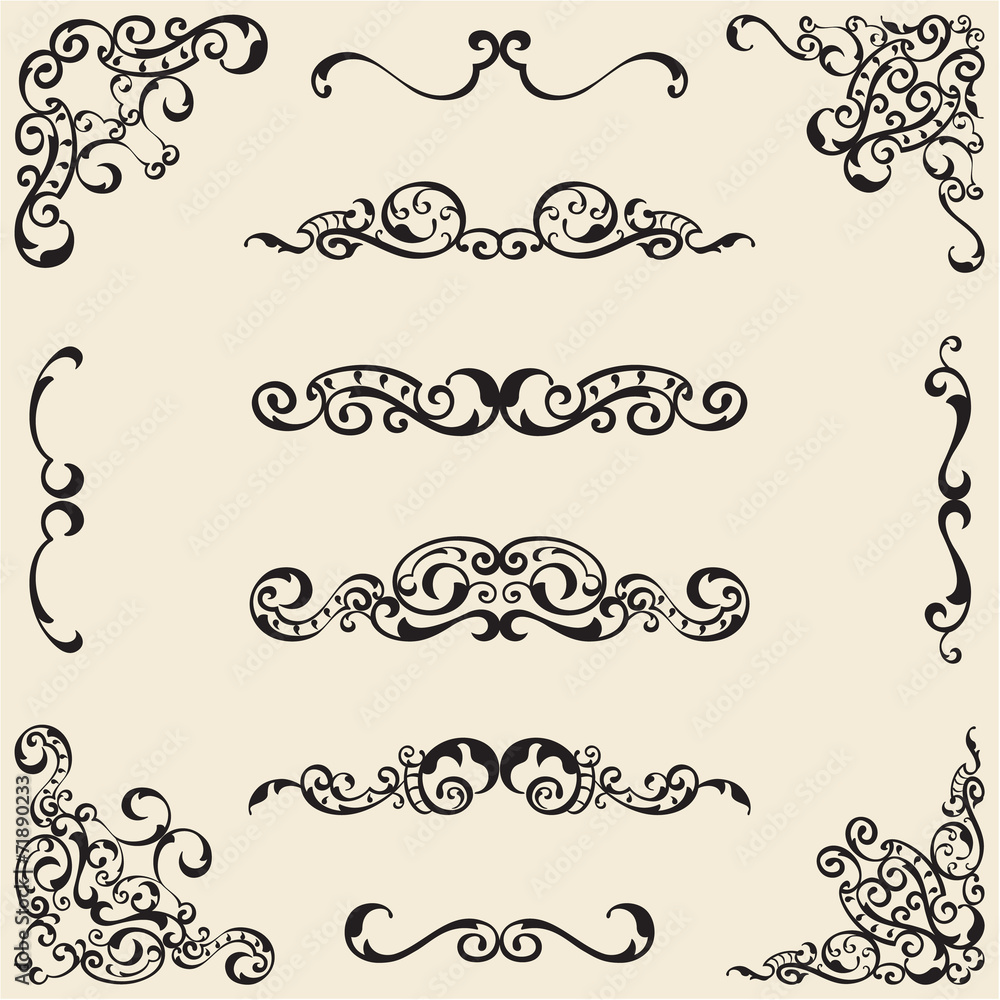 Design elements set Design elements set