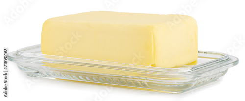 Butter on Glass Butterdish