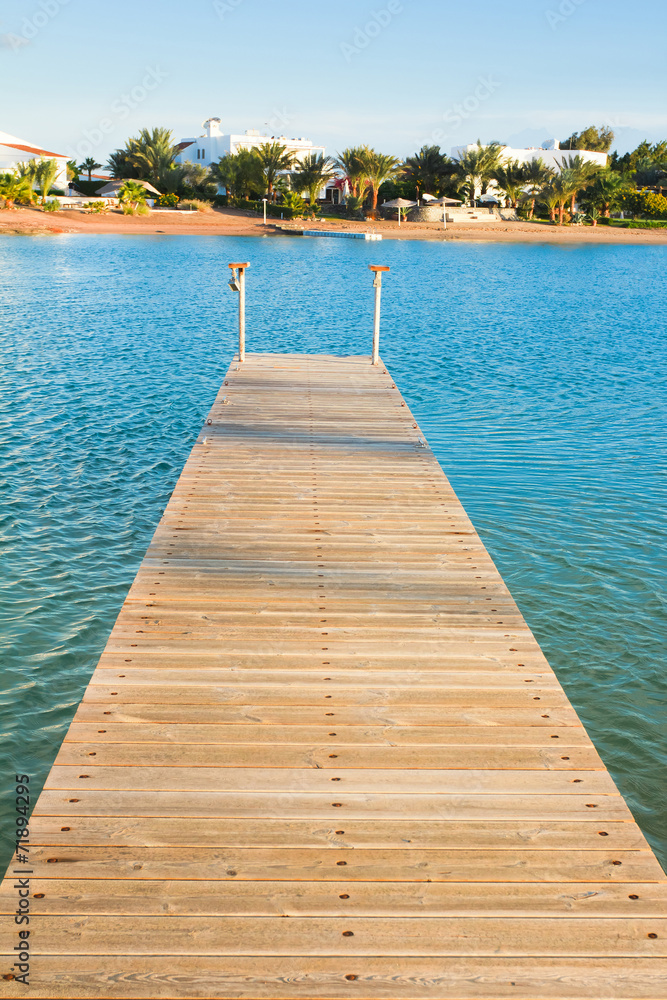 Obraz premium Jetty into Heaven
