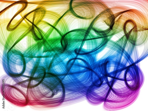 abstract colorful motion graphic background