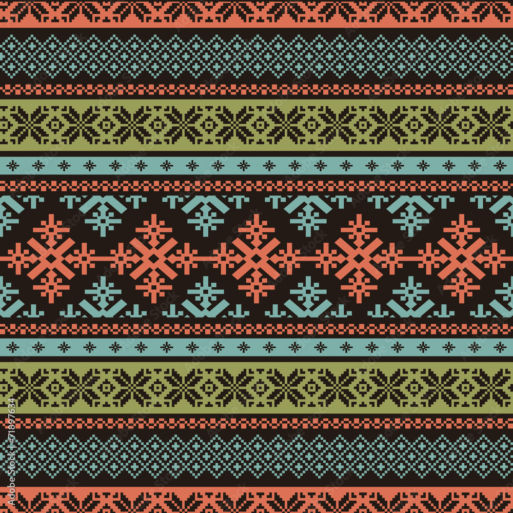 Traditional knitted background Traditional knitted background