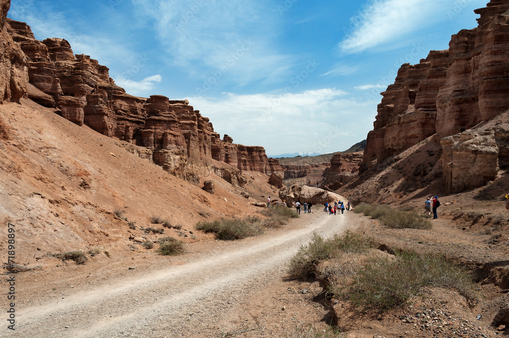 Valley of Castles in Sharyn Canyon Valley of Castles in Sharyn Canyon