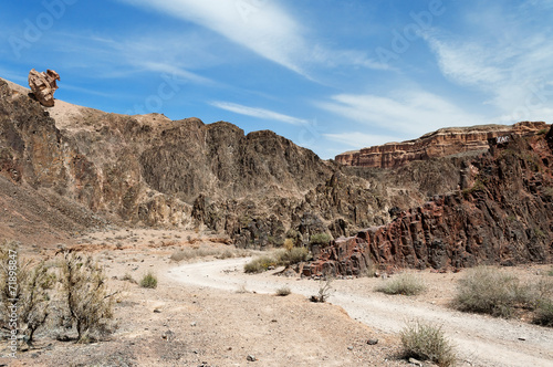 Valley of Castles in Sharyn Canyon