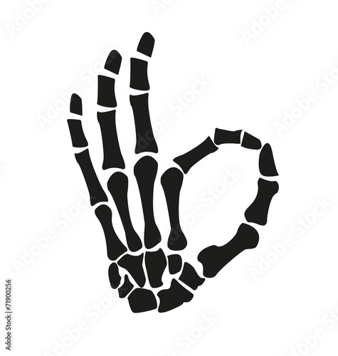 ok skeleton hand