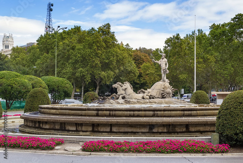 Fountain of Neptune, Madrid