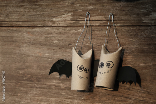 Halloween Bat Family