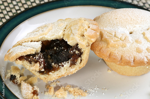 two mince pies