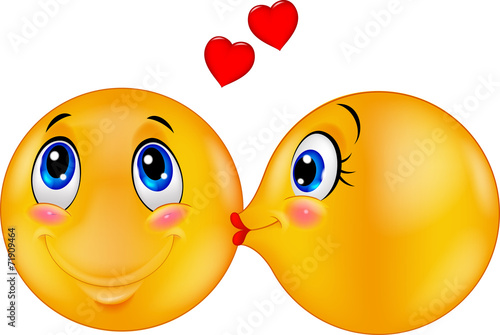 Kissing emoticon