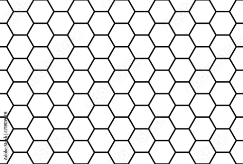 Abstract honeycomb seamless pattern photo