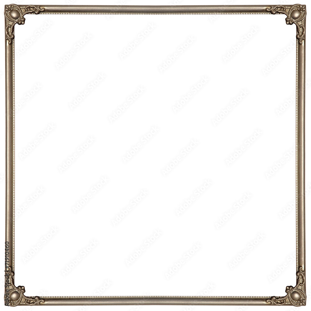 Empty image frame. Image holder isolated on white background Empty image frame. Image holder isolated on white background