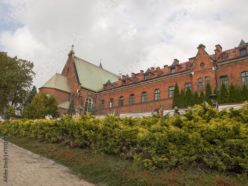 Convent where she stayed saint Faustina in Krakow in Poland Lag
