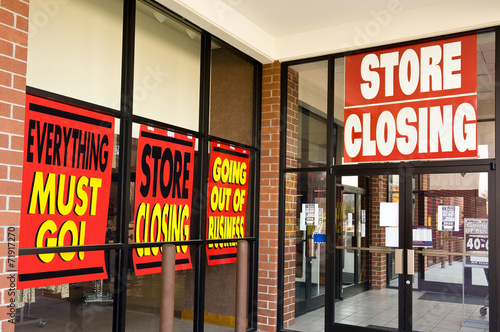 Store Closing Signs