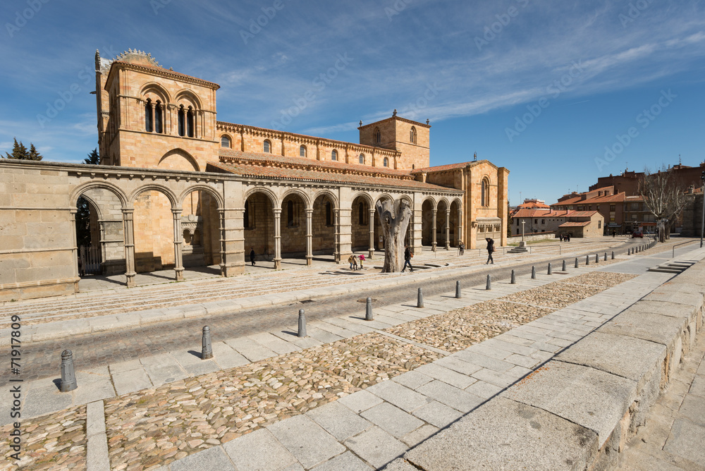 Plaza de la basílica de San Vicente, Ávila