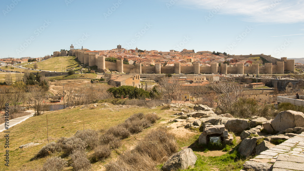 Panorámica de Ávila