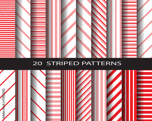 red stripes pattern