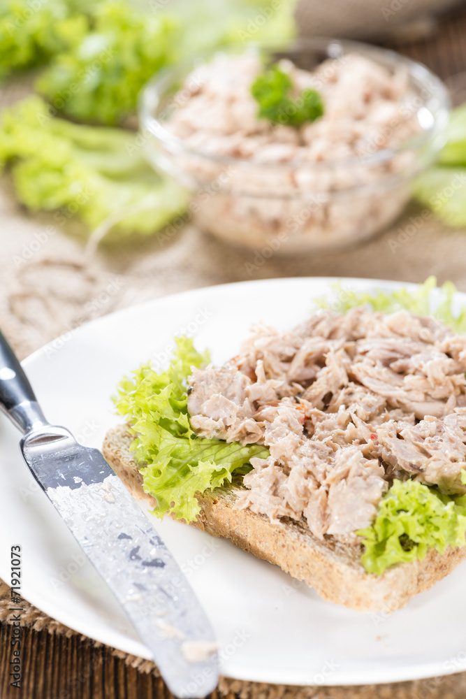 Fresh made Tuna salad sandwich Fresh made Tuna salad sandwich