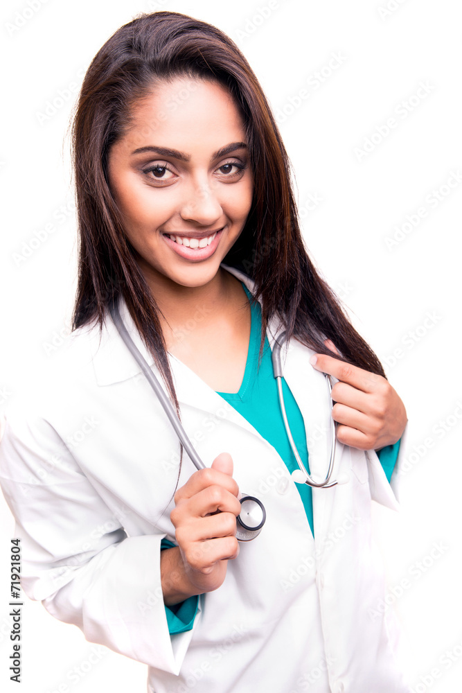 Doctor showing stethoscope