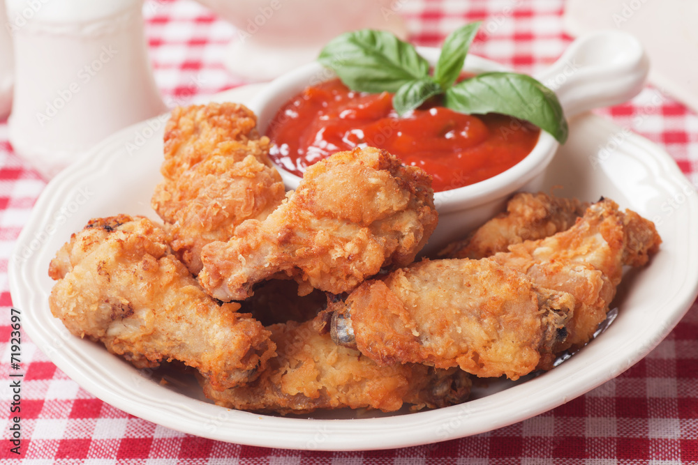 Fried chicken wings Fried chicken wings