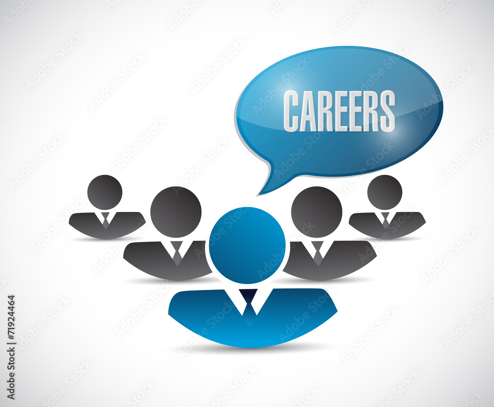 career message illustration design career message illustration design