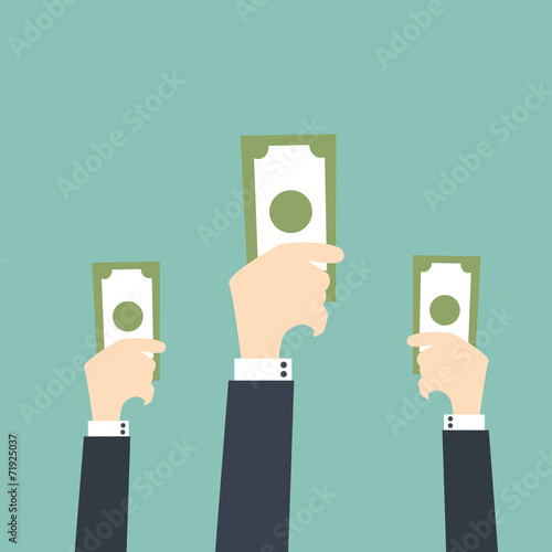 Bidding or Auction Concept
