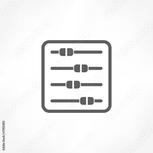equalizer icon