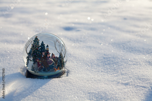 snow globe © Diana Taliun