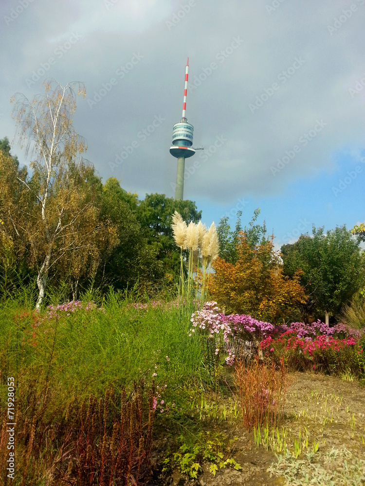 Obraz premium Donaupark Wien