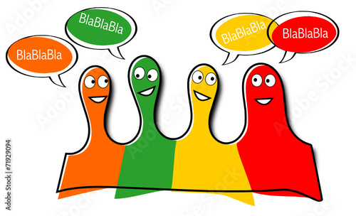Blabla entre amis ou collègues