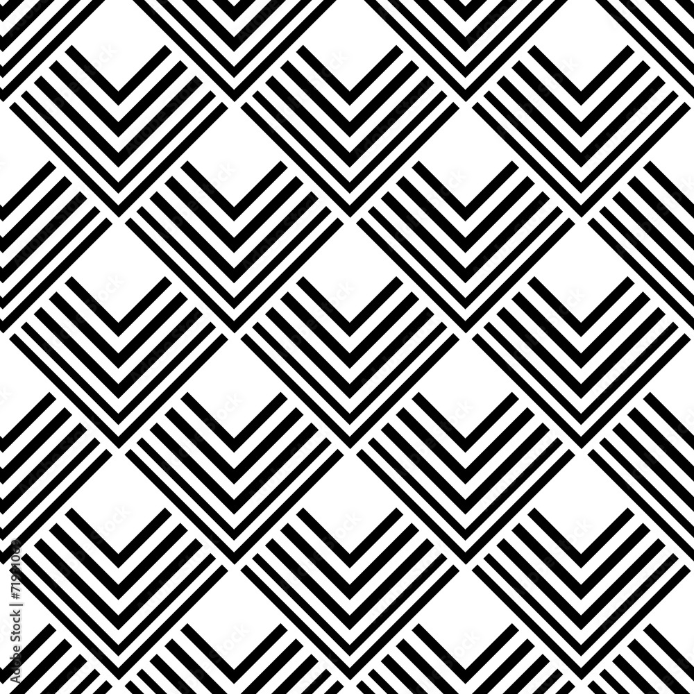 Abstract geometric seamless pattern. Abstract geometric seamless pattern.