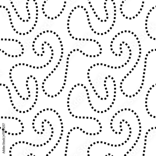 Abstract hand drawn seamless pattern.