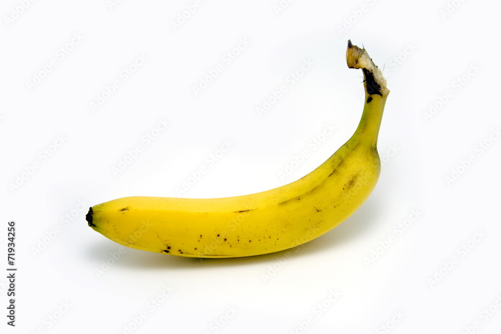 bananas isolated on white background